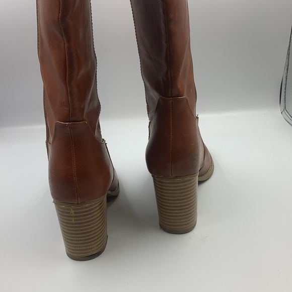 Heeled knee boots. - Picture 3 of 7